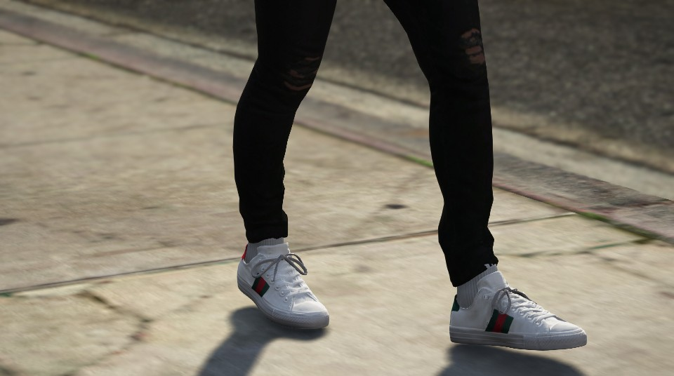 Gucci Ace sneaker GTA5 Mods